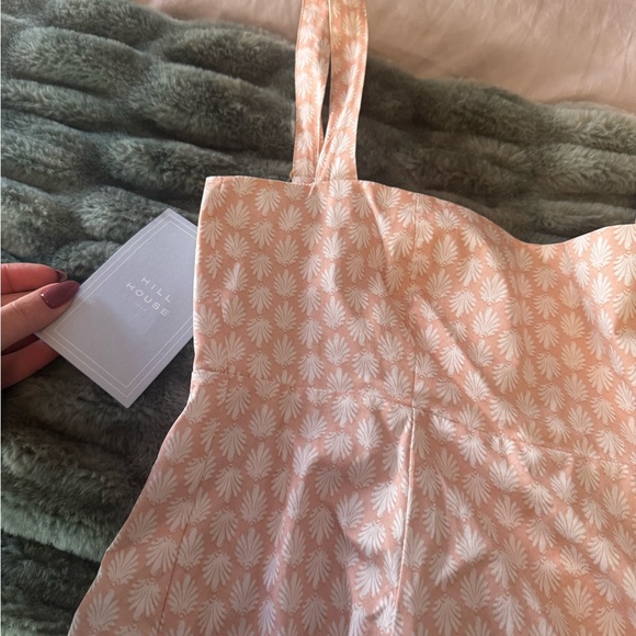 Hill House Home - The Rowena Dress - Coral Baroque Shell Cotton Sateen NWT - Picture 10 of 10